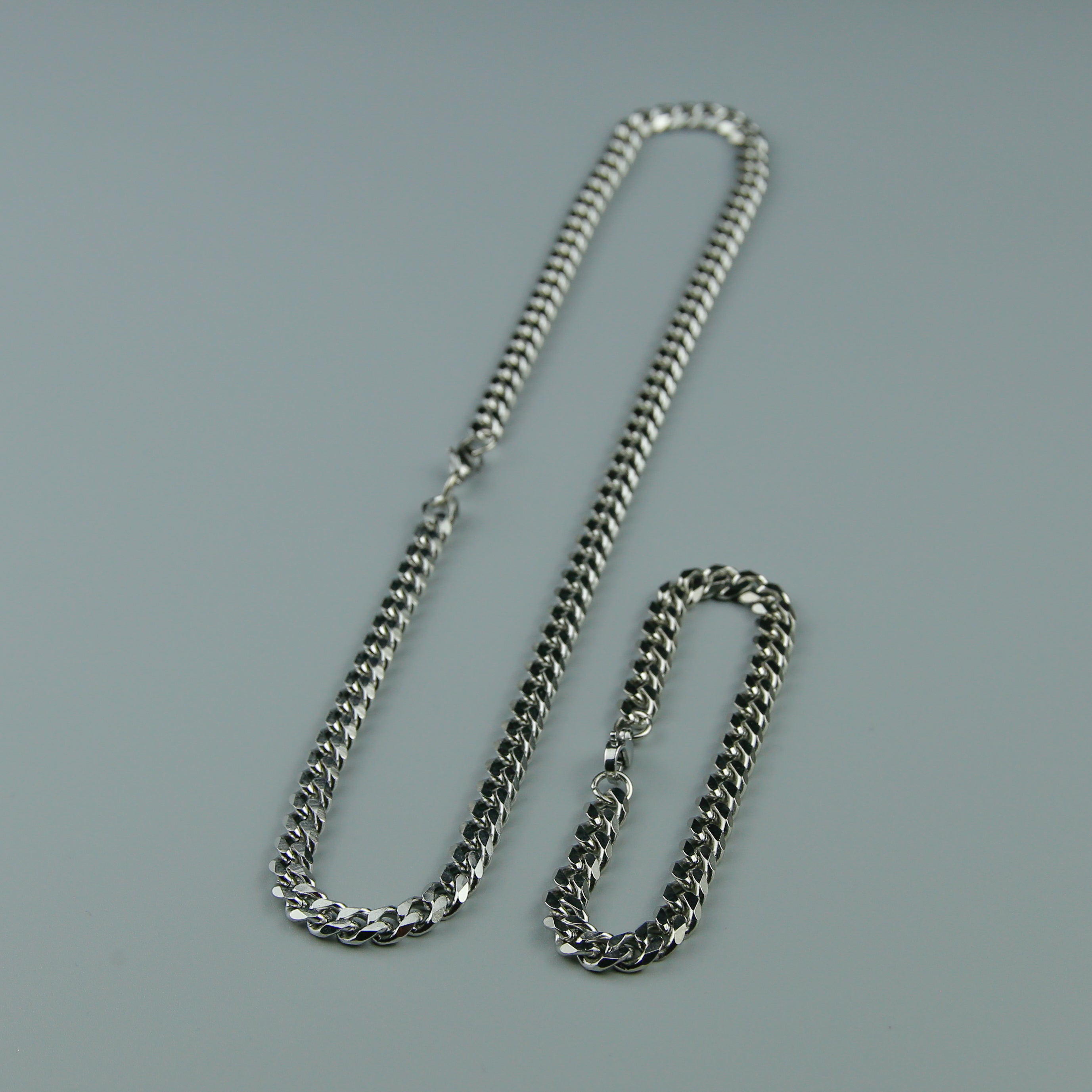 Set | 7mm Cuban Link - Element Juwelier